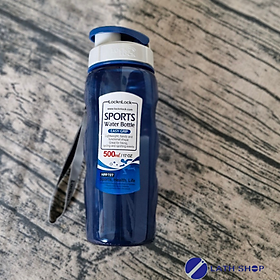 Bình Nước Thể Thao, Học Sinh Nhựa PP Thể Thao Lock&Lock Có Dây Đeo - 500ml - Giao Màu Ngẫu Nhiên
