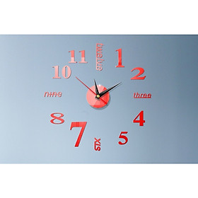 Mua Đồng hồ dán tường 40x40
