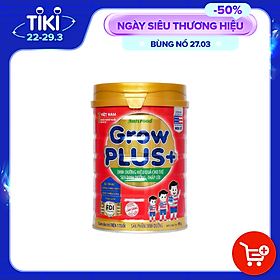 Hình ảnh Sữa Bột Nutifood Grow Plus+ Đỏ (900g)