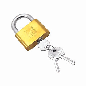 Mua  CHÍNH HÃNG  Khoá treo đồng bấm Việt - Tiệp Cao cấp - Chống trộm | Mã SP: 01601