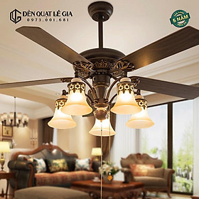 Mua Quạt Trần Tân Cổ Điển LGFAN818 | Quạt Trần Phòng Ăn Đẹp