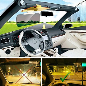Mua Kính Chống Chói Lóa Khi Lái Xe Ô Tô Ngày & Đêm – Gắn Tấm Che Nắng Cao Cấp