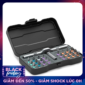 Xiaomi DUKA RS1 Screwdriver Set 24 in 1 Multi-purpose Ratchet Wrench Screwdriver S2 Magnetic Bits Tools Set DIY