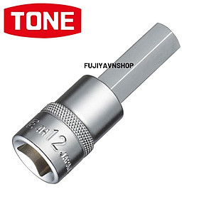 Đầu khẩu lục giác dài Tone HP4H-12 (1/2'') ra đầu lục giác 12mm