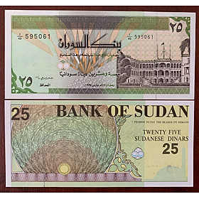 Mua Sudan 25 Dinars 1992