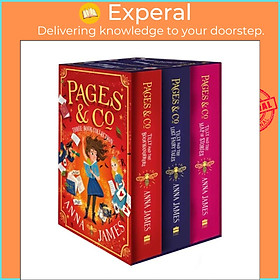 Sách - Pages & Co. Series Three-Book Collection Box Set (Books 1-3) by Anna James (UK edition, paperback)