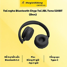 Mua Tai nghe Bluetooth Chụp Tai JBL Tune 520BT - Hàng Chính Hãng