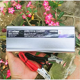Mua BỘ KÍCH ĐIỆN TỪ 12V LÊN 220V CHUẨN 1000W KIÊM SẠC BÌNH ẮC QUY LUÔN HÀNG CHUẨN