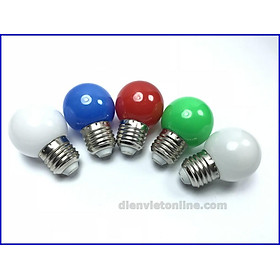 Mua Bóng led trái chanh 1W nhiều màu