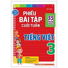 Phiếu Bài Tập Cuối Tuần Tiếng Việt Lớp 3 (Mega)
