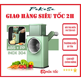 Máy Thái , Nạo , Bào Nghiền Rau Củ Quả Cầm Tay Đa Năng 4in1 - Hàng Chính Hãng