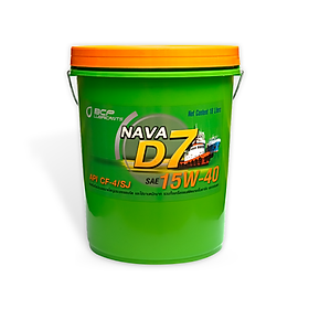 Dầu Nhớt Động Cơ Dầu Diesel Cho Tàu Thuỷ, Xe Tải BCP NAVA D7 CF4/SJ, SAE 15W40/20W50 Nhập Khẩu Thái Lan