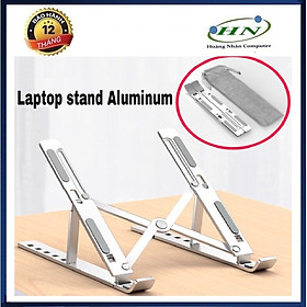 Mua Giá Đỡ Laptop Hộp Kim Nhôm Cao Cấp  Có Thể Gấp Gọn Và Điều Chỉnh Dành Cho Macbook Ipad Surface Và Máy Tính Xách Tay 11-15.6 Inch - HN