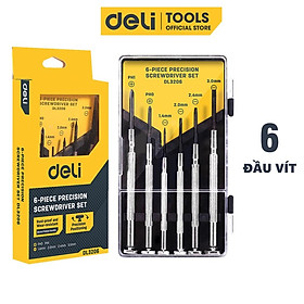Mua Bộ Tua Vít Đa Năng 6 Chiếc Deli Cao Cấp Chính Hãng - Nhỏ Gọn  Tiện Ích  Dễ Dàng Sử Dụng - Thiết Thể Đẹp Mắt - EDL3206