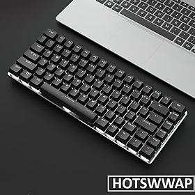 Mua Bàn phím cơ mini gaming GEEK AK33 White Chống ồn - Hàng nhập khẩu