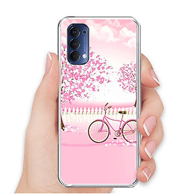 Ốp lưng dẻo cho điện thoại OPPO RENO4 - 0388 BICYCLE03 - Hàng Chính Hãng