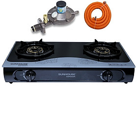 Mua Combo Bếp Gas Dương Kính Sunhouse MaMa MMB0782L Kèm Van Dây - Chính Hãng