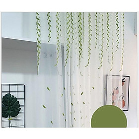 Mua RÈM HỌA TIẾT DÂY LIỄU SANG TRỌNG - rèm dán