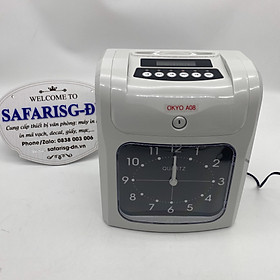 Máy chấm công thẻ giấy Okyo A08 - Hàng nhập khẩu
