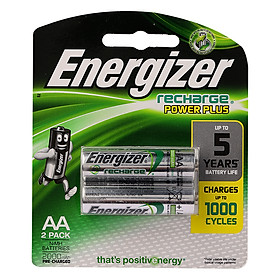 Pin Sạc AA 2000mAh NH15 Power Plus RP2 Energizer NH15 RP2
