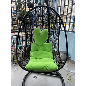 Mua Xích đu chữ C nâu Tundo được làm bằng mây PE