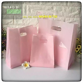 TÚI HỘT XOÀI HỒNG PASTEL HỒNG PHẤNtúi PE hồng, túi HD PE hồng phấn, 100% hạt ZIN SIÊU DAI, SIÊU BÓNG SIÊU ĐẸP