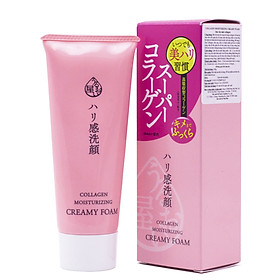Sữa Rửa Mặt Ngăn Ngừa Lão Hóa Naris Cosmetic Uruoi Collagen Moisturizing Creamy Foam 100g – Hàng Chính Hãng