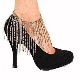 Women Gold Chain Anklet Ankle Bracelet Barefoot Sandal Beach Foot Jewelry