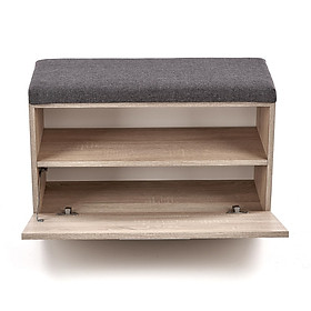 Mua TỦ GIÀY 2 TẦNG TÍCH HỢP GHẾ NGỒI ECOFURNIX GT2138