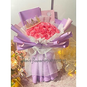 Mua Bó hoa nhũ kim tuyến 29 bông xinh xắn