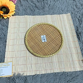 Mua Dĩa nhựa giả tre tròn DTR 05