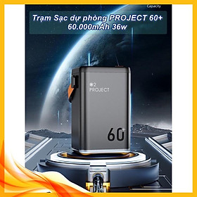 Mua Trạm Sạc dự phòng PROJECT 60+ 60.000mAh 36w ️