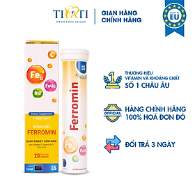 Sắt sủi Ferromin cho cả gia đình - cung cấp Acid Folic, Vitamin, bổ máu