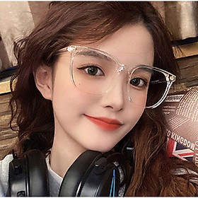 Kính Mắt, Kính Gọng Vuông Mắt Kính Trong Tinh Tế Hiện Đại KM19