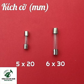 Cầu chì ống 5x20 & 6 x 30 (mm) 7A - 10A - 15A - 20A - 30A