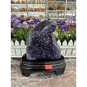 Mua Hang ( Hốc ) phong thủy đá thạch anh tím hút tài lộc - Nặng 1 8 kg