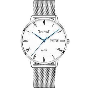 Đồng hồ nam chính hãng Teintop T7016-7 Fullbox, Kính sapphire ,chống xước,chống nước,dây kim loại thép không gỉ 316L, Mới 100%,Bảo hành 12 tháng,Thiết kế đơn giản ,trẻ trung và sang trọng