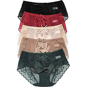 Bộ 5 Quần Lót Ren Lưới - Màu ngẫu nhiên (Freesize)