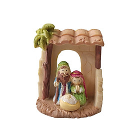 Holy Family Figurine Nativity Scene Joseph Jesus Mary Mother Resin Gift
