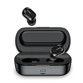 Mua Tai nghe bluetooth thông minh chống nước hiệu Baseus Encock True Wireless Earphones V01 trang bị Bluetooth 5.0  âm thanh Hifi 6D  khả năng chống ồn hiệu quả - Hàng nhập khẩu