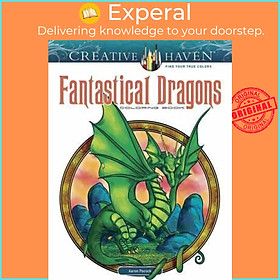 Sách - Creative Haven Fantastical Dragons Coloring Book by Aaron Pocock (US edition, paperback)