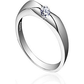 Nhẫn bạc nữ Hiểu Minh NU298
