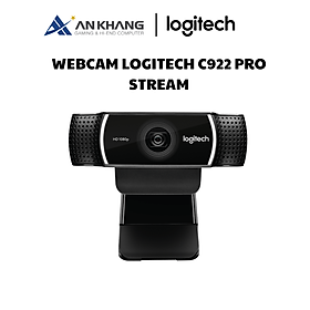 Webcam Logitech C922 Pro Stream - Hàng Chính Hãng - Bảo Hành 12 Tháng