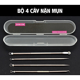 Bộ dụng cụ nặn mụn có hộp đựng GROFA