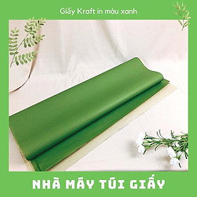 Mua Tờ giấy Kraft - Xi măng gói quà  giấy gói hoa  vẽ giấy rập. đa năng