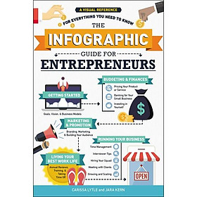 Hình ảnh sách The Infographic Guide For Entrepreneurs: A Visual Reference For Everything You Need To Know