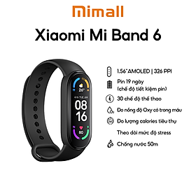 Mua Vòng Đeo Tay Thông Minh Xiaomi Mi Band 6 - Hàng Chính Hãng