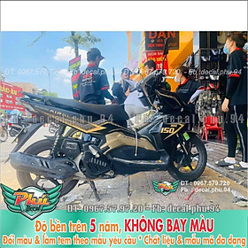 Tem Rời Ab 2020 đen chỉ vàng đồng  2 (K)