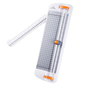 JIELISI A4 Paper Trimmer Desktop Paper Machine 12.2 Inch Cutting Length for Craft Paper Card Photo Laminated Paper