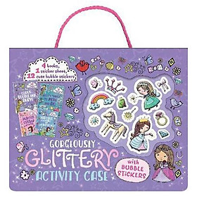 Download sách Gorgeous Glittery Activity Case With Bubble Stickers